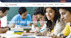 Desktop Screenshot of educationcap.com