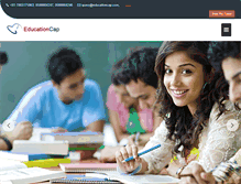 Tablet Screenshot of educationcap.com